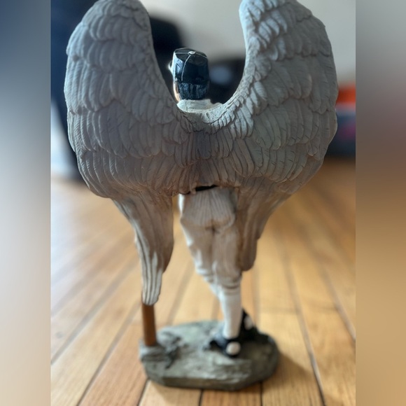 Vintage BABE RUTH Angel Wings Statue Figurine DWK 2003 13 INCHES Heavy Risen - Picture 2 of 5